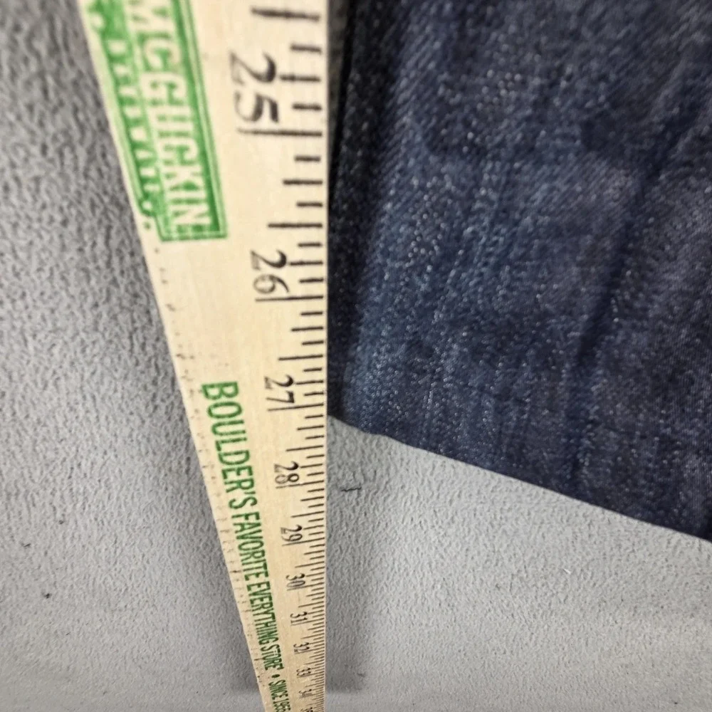 Denham Jeans Mens Blue Selvedge FRS Whiskers Honeycomb Thrashed Fits 34x27
